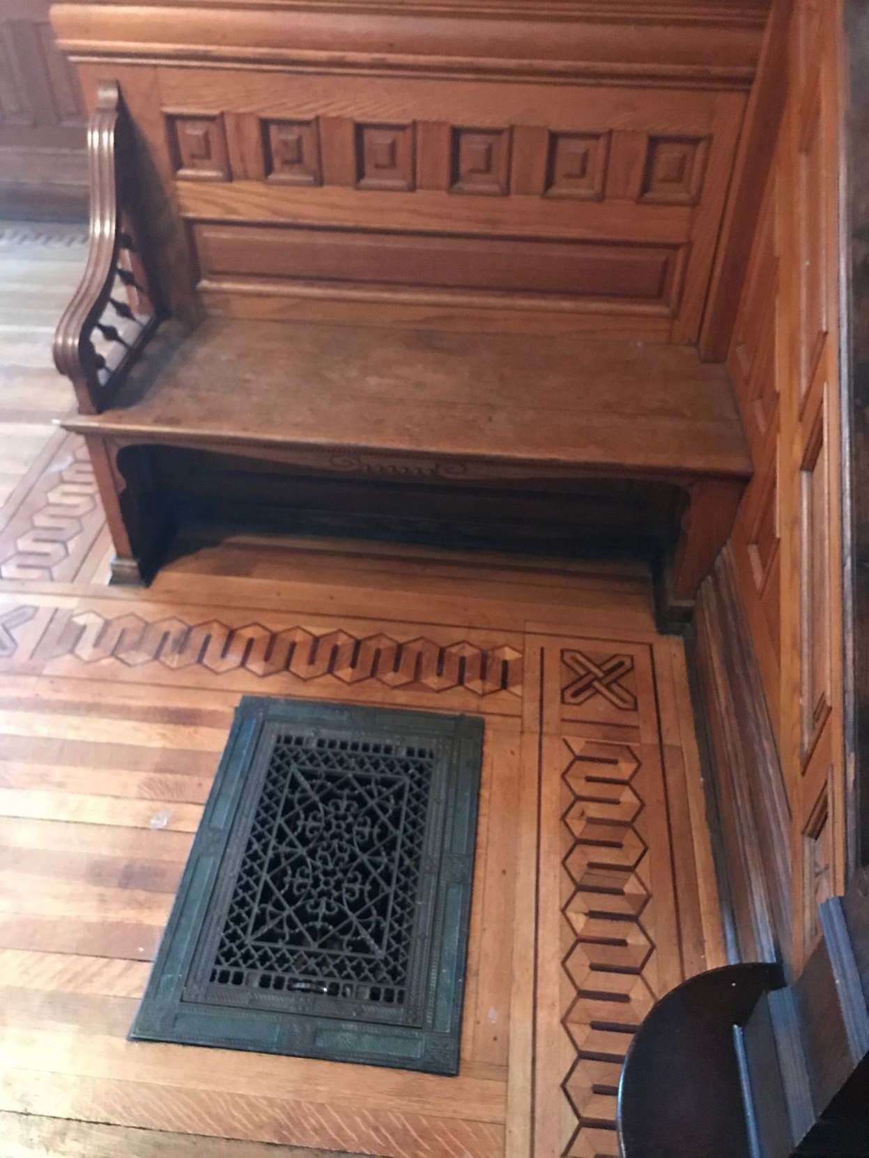Zabriskie house entryway